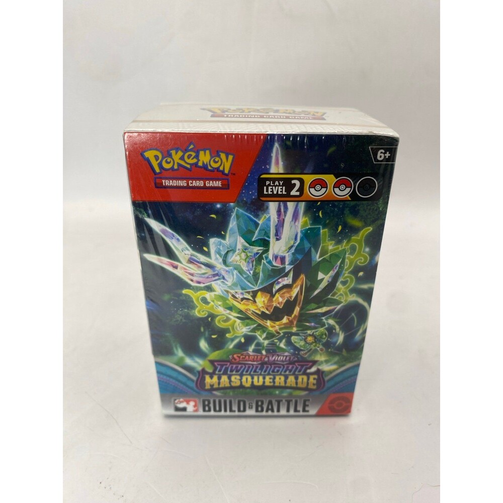 Twilight Masquerade Build & Battle Box Scarlet & Violet Pokemon TCG *SEALED/NEW*